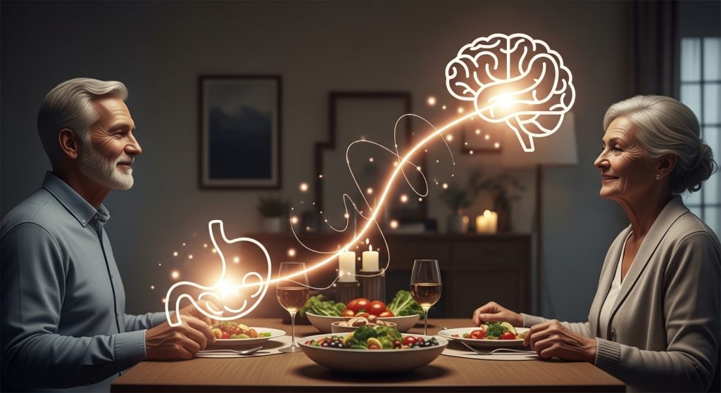 La conexión intestino-cerebro: Cómo la alimentación influye en tu estado de ánimo y paciencia.