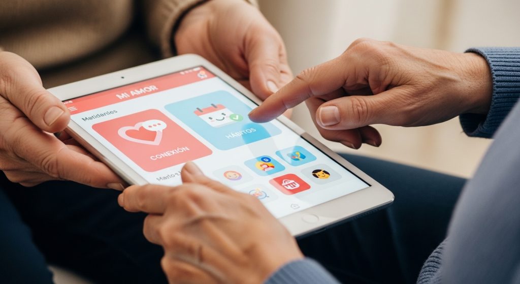 Las mejores apps para parejas (50+) en español: comunicación, hábitos y conexión