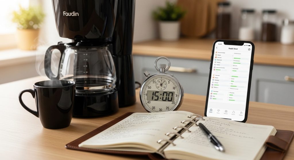 Rutina semanal de 15 minutos: checklist + herramienta para reconectar