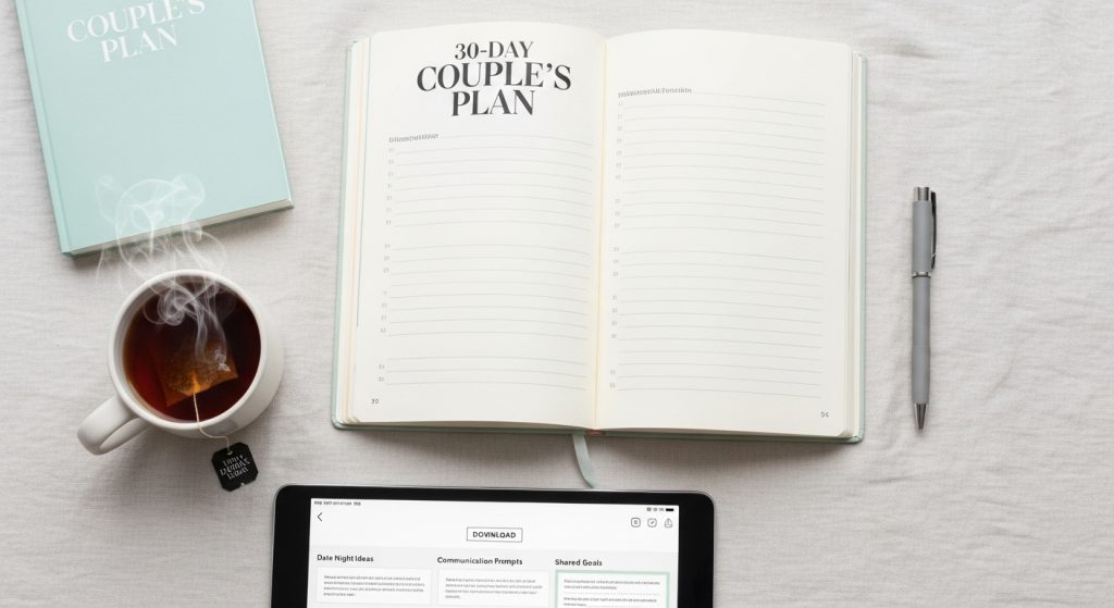 Plan de 30 días para parejas: guía + plantilla descargable