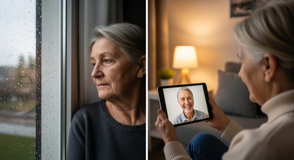 Cómo el uso de plataformas digitales puede reducir el aislamiento emocional en la pareja madura